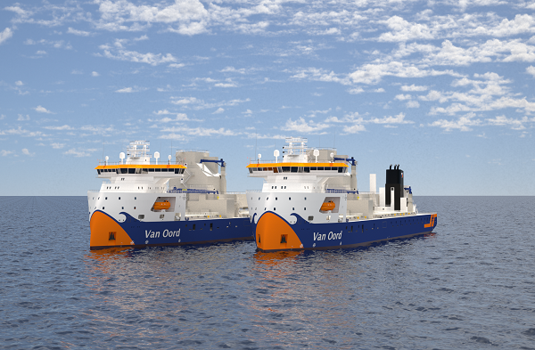 再签 Van Oord 新单！中集来福士打造新一代甲醇多燃料海底铺石船